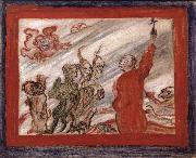 James Ensor Devils Tormenting a Monk oil painting artist